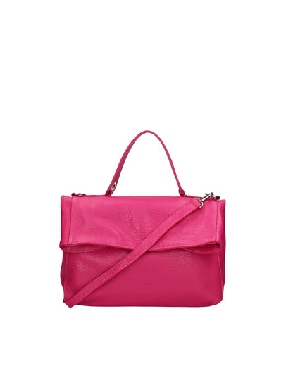 Borsa a spalla convertibile in zaino da donna In Vera pelle