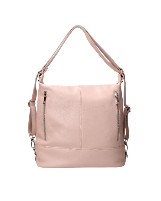 Anjelica Borsa a spalla convertibile in zaino da donna In Vera pelle