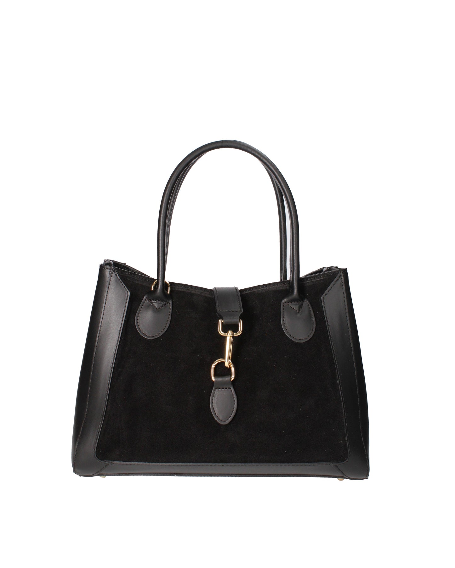 Borsa a mano da donna In Vera pelle | Viola Castellani | VC220715023FBG-NERO
