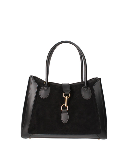 Borsa a mano da donna In Vera pelle | Viola Castellani | VC220715023FBG-NERO
