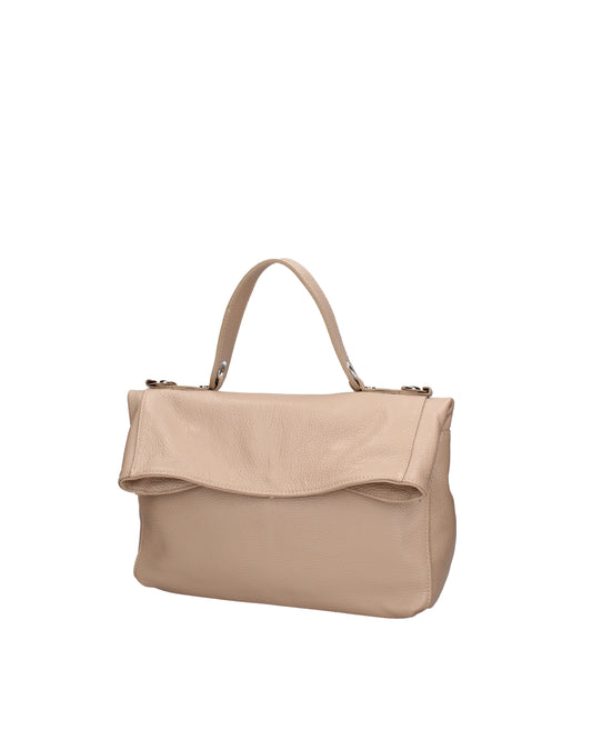Borsa a spalla convertibile in zaino da donna In Vera pelle