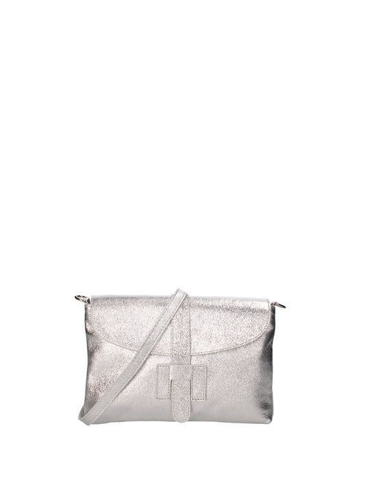 Pochette da donna In Vera pelle | Viola Castellani | VC220716323FBG-L001_ARGENTO