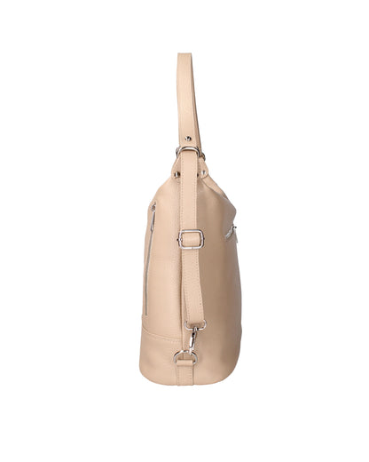 Anjelica Borsa a spalla convertibile in zaino da donna In Vera pelle