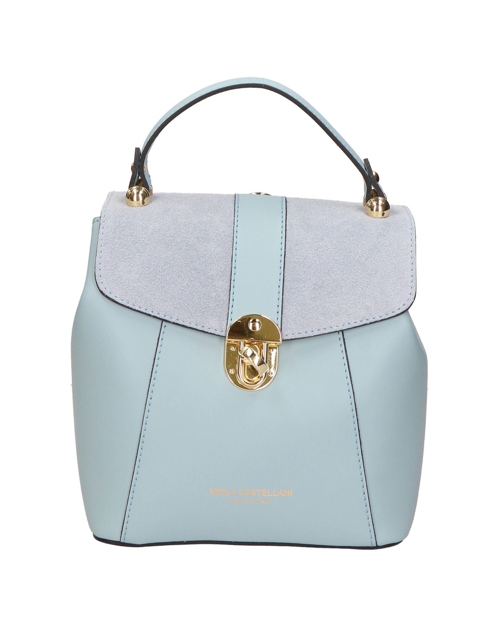 zaino da donna In Vera pelle | viola castellani | GLX2254809823FBG-L366_CIELO