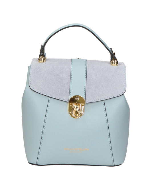 zaino da donna In Vera pelle | viola castellani | GLX2254809823FBG-L366_CIELO