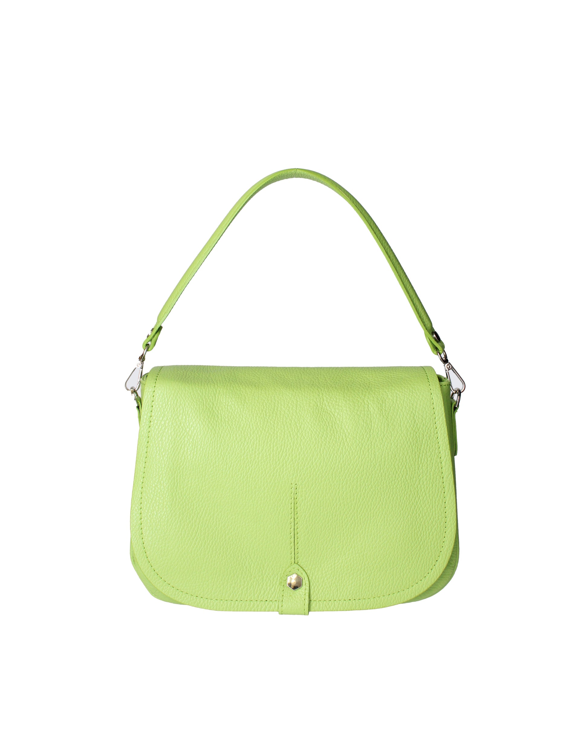 Borsa a spalla da donna In Vera pelle | Viola Castellani | VC220713923FBG-D12_VERDE