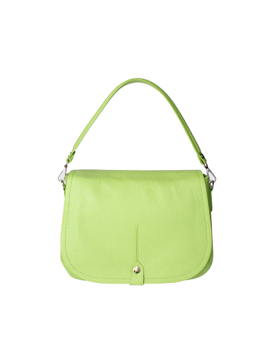 Borsa a spalla da donna In Vera pelle | Viola Castellani | VC220713923FBG-D12_VERDE