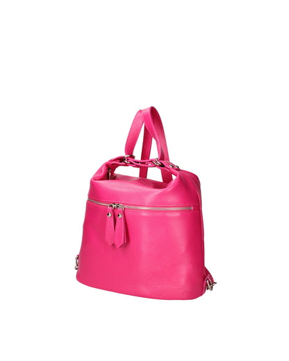 Bianca Borsa a spalla convertibile in zaino da donna In Vera pelle