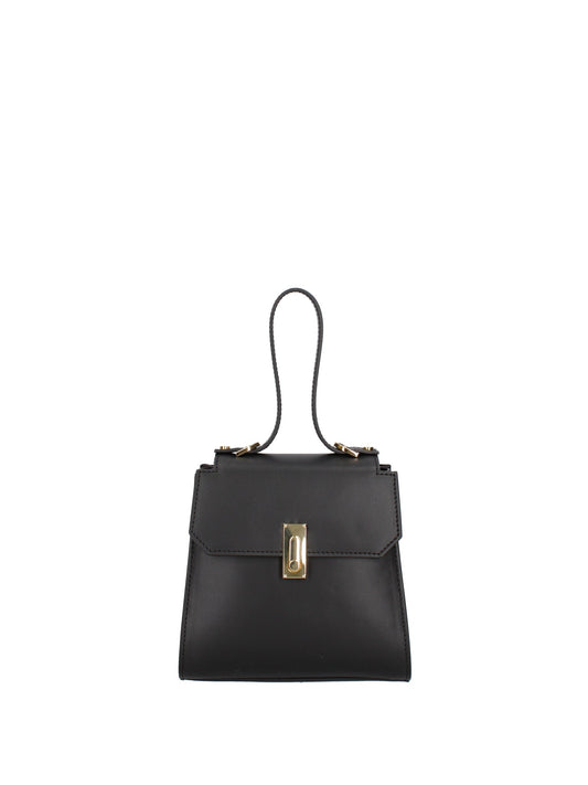 Borsa a mano da donna In Vera pelle | Viola Castellani | VC220720423FBG-NERO
