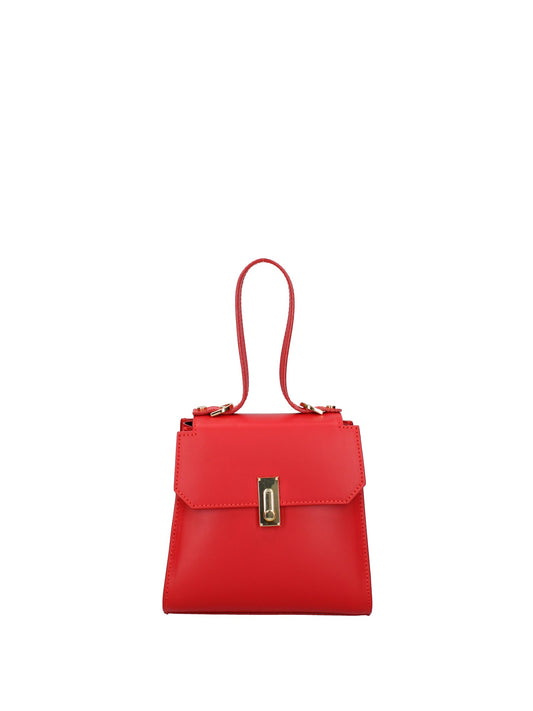 Borsa a mano da donna In Vera pelle | Viola Castellani | VC220720423FBG-L214_ROSSO