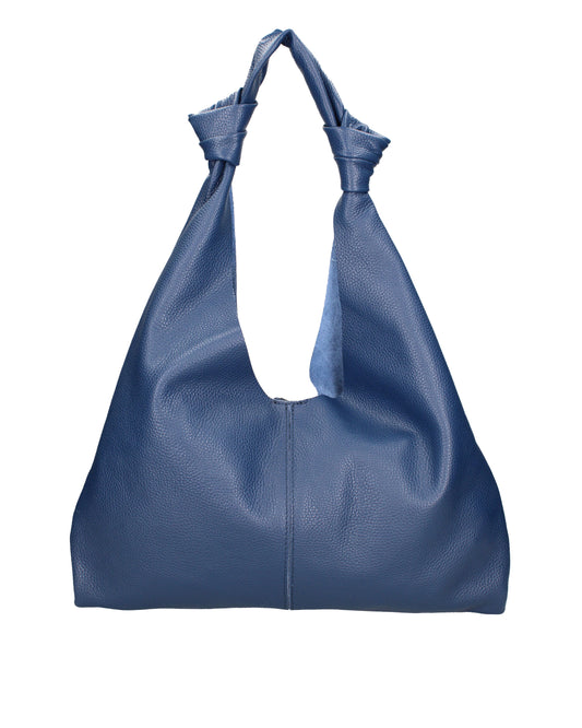 Borsa a spalla da donna In Vera pelle | Viola Castellani | VC220715623FBG-D24_BLU