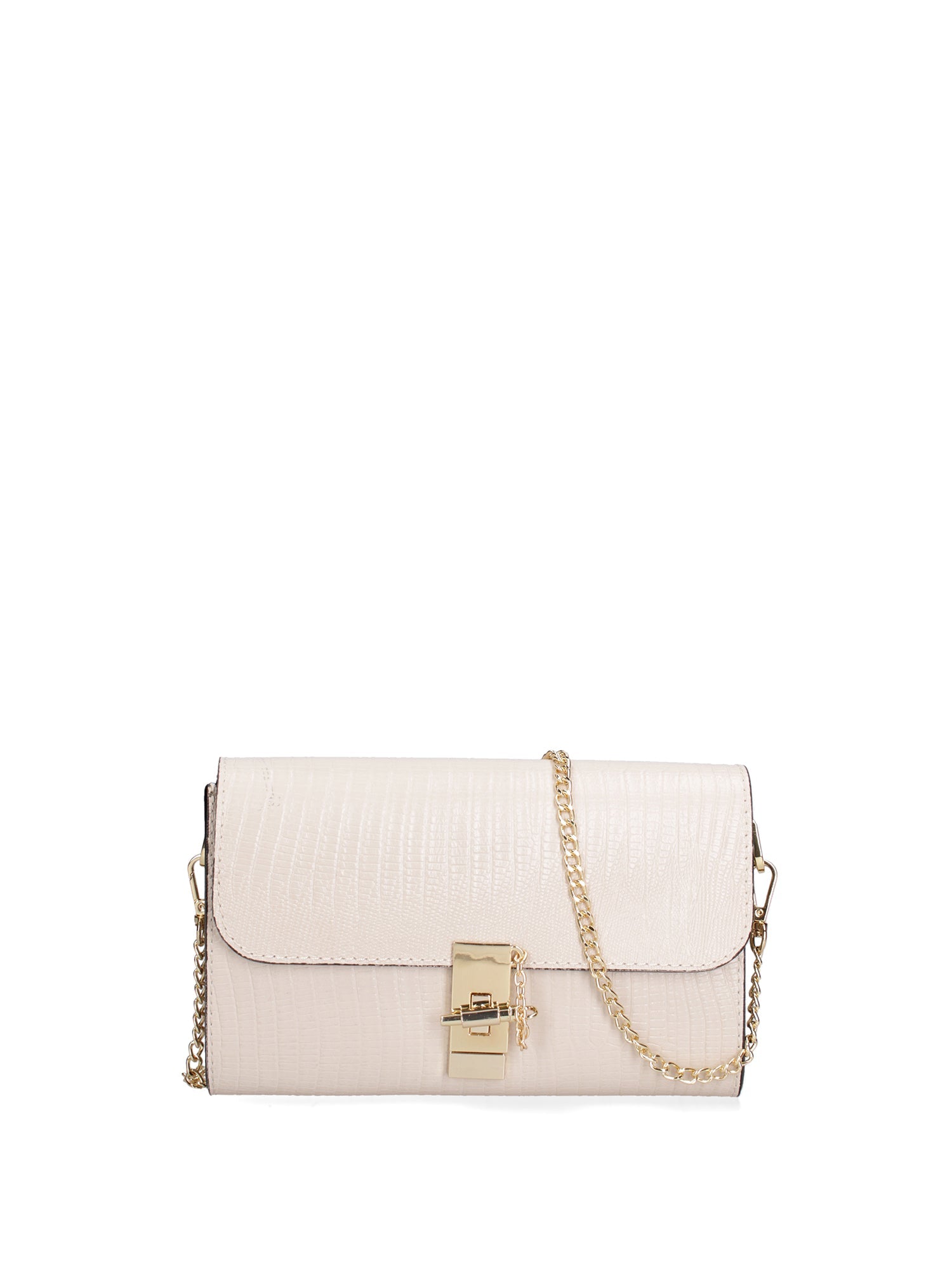 Borsa a tracolla da donna In Vera pelle | Viola Castellani | VC220073423FBG-LU37_BEIGE