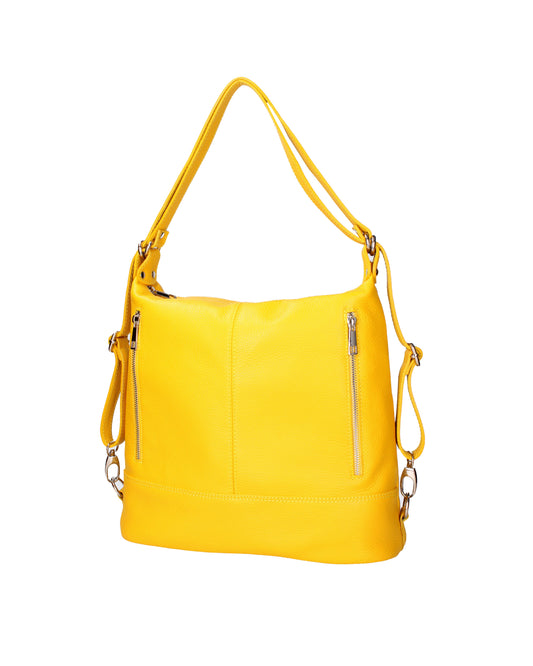 Anjelica Borsa a spalla convertibile in zaino da donna In Vera pelle