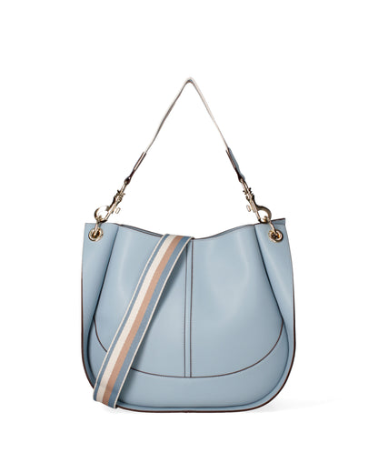 Borsa a spalla da donna 100% recycled leather
