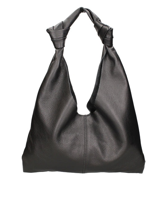 Borsa a spalla da donna In Vera pelle | Viola Castellani | VC220715623FBG-D28_NERO