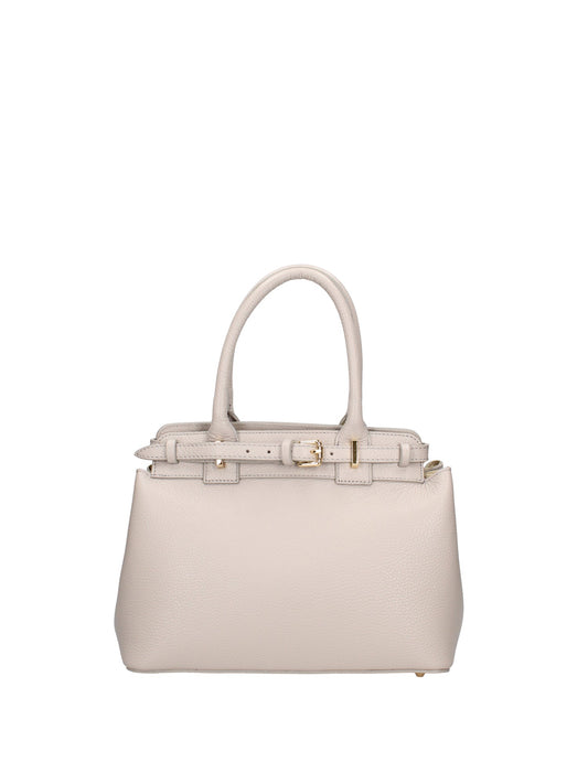 Borsa a mano da donna In Vera pelle | Viola Castellani | VC220714623FBG-D86_GRIGIO_PERLA