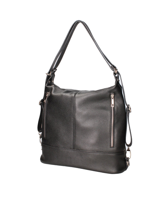 Anjelica Borsa a spalla convertibile in zaino da donna In Vera pelle
