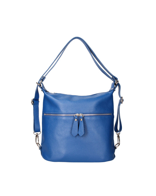 Borsa a spalla convertibile in zaino da donna In Vera pelle | Viola Castellani | VC220713623FBG-D22_BLUETTE