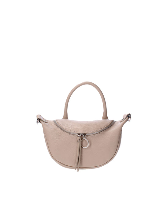 Borsa a mano da donna In Vera pelle | Viola Castellani | VC220714223FBG-D05_CAPPUCCINO