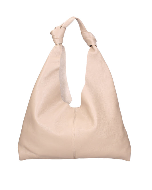 Borsa a spalla da donna In Vera pelle | Viola Castellani | VC220715623FBG-D05_CAPPUCCINO