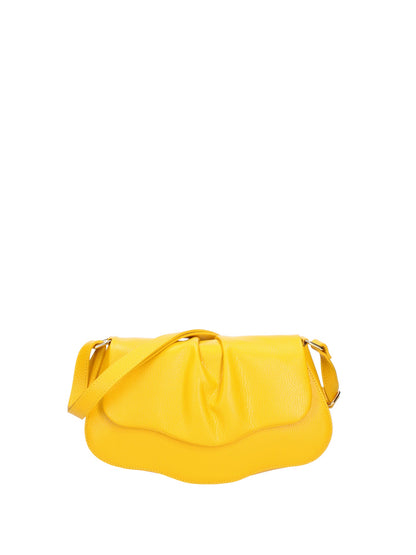 Borsa a spalla da donna In Vera pelle | Viola Castellani | VC220715223FBG-D04_GIALLO