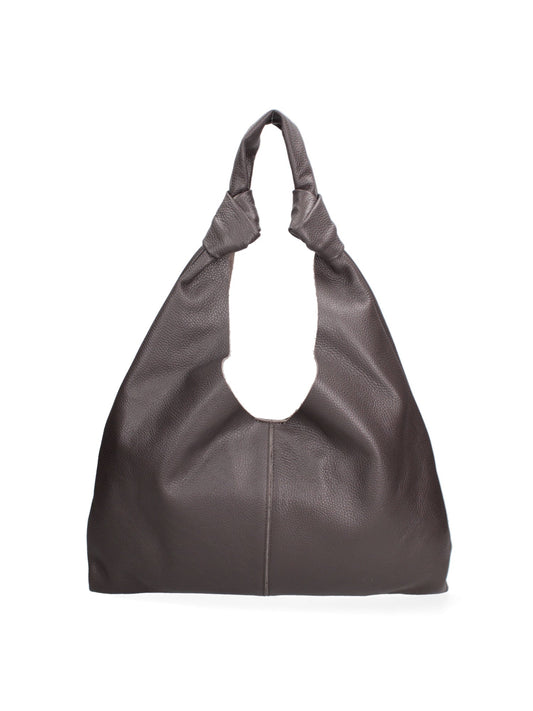 Borsa a spalla da donna In Vera pelle | Viola Castellani | VC220715623FBG-D23_T.MORO
