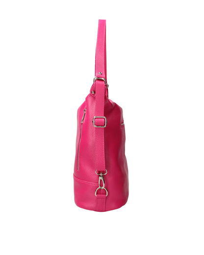 Anjelica Borsa a spalla convertibile in zaino da donna In Vera pelle