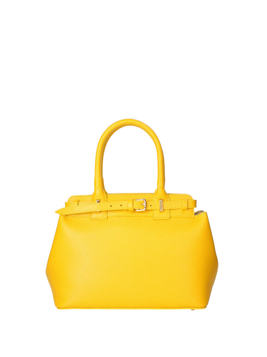 Borsa a mano da donna In Vera pelle | Viola Castellani | VC220714623FBG-D04_GIALLO