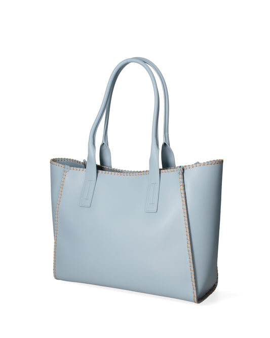 Borsa a spalla da donna 100% recycled leather