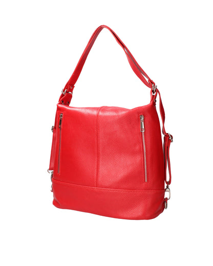 Anjelica Borsa a spalla convertibile in zaino da donna In Vera pelle