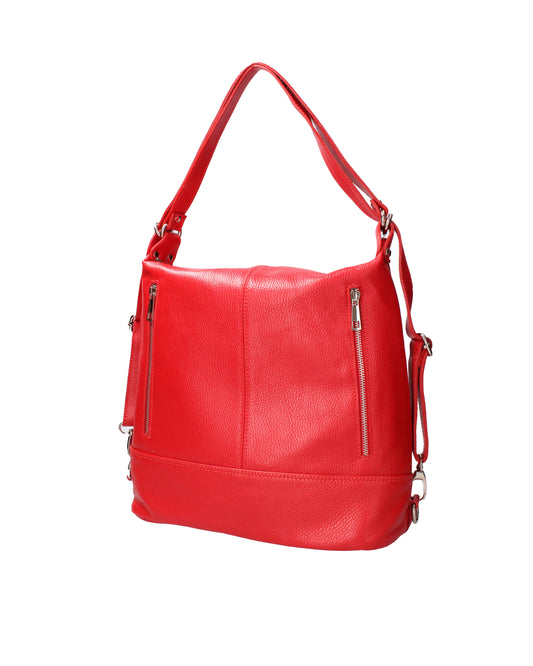 Anjelica Borsa a spalla convertibile in zaino da donna In Vera pelle