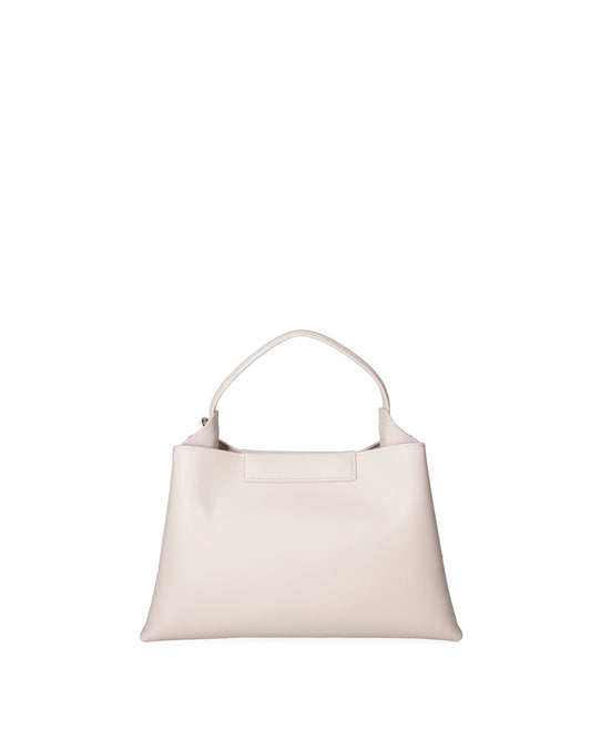 Borsa a mano da donna 100% recycled leather | Viola Castellani | VC220722723FBG-Latte