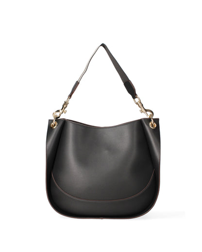 Borsa a spalla da donna 100% recycled leather