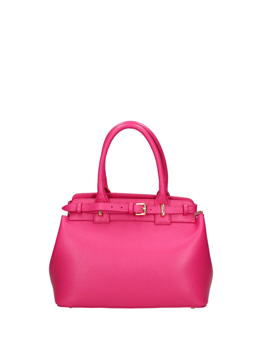Borsa a mano da donna In Vera pelle | Viola Castellani | VC220714623FBG-D02_FUXIA