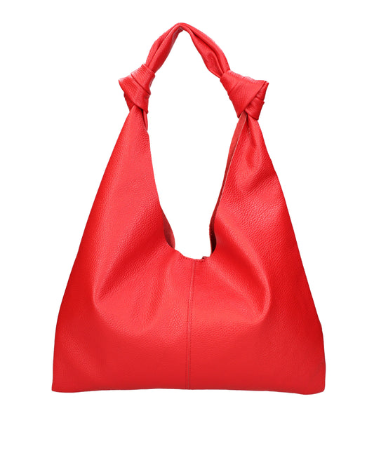 Borsa a spalla da donna In Vera pelle | Viola Castellani | VC220715623FBG-D58_ROSSO_FERRARI